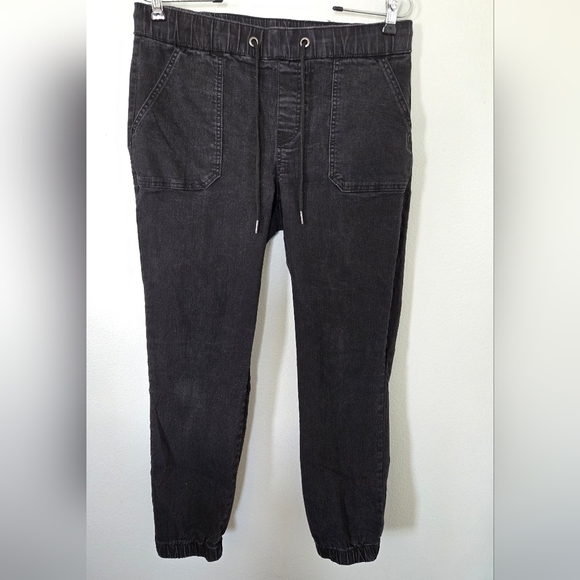ReWash Black Joggers Size Large - Picture 1 of 6